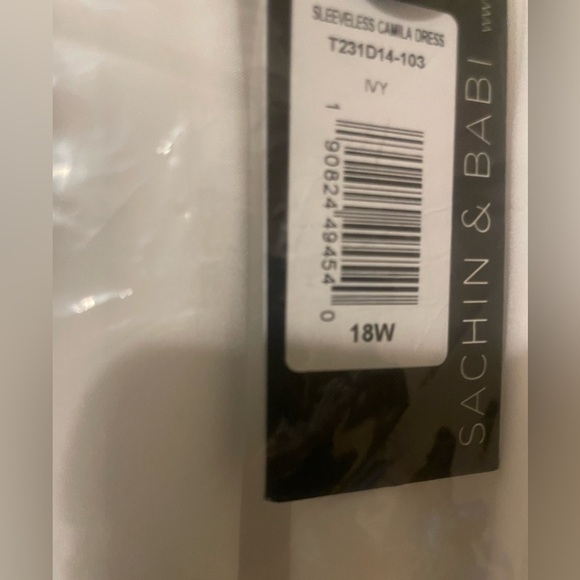 Sachin and Babi Camila Sleeveless Dress, 18W, Plus size‎ - Picture 5 of 6